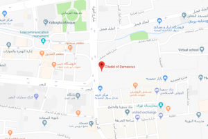 قلعه دمشق در نقشه.PNG