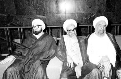 شهید صدوقی و آیت الله صافی در مجلس خبرگان قانون اساسی